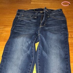 Flying monkey mid-wash jeans